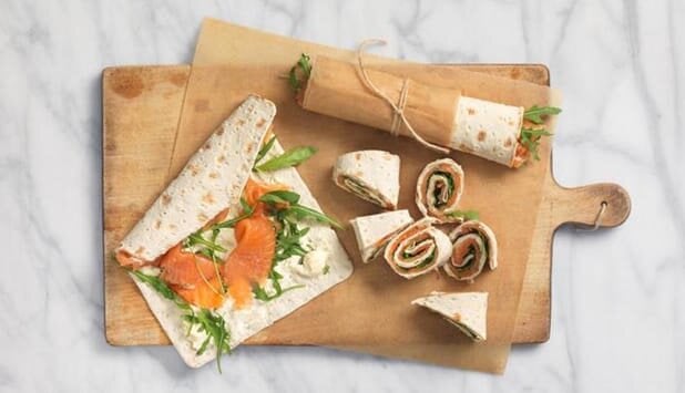 Klämma med lax deluxe