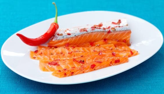 Chiligravad lax