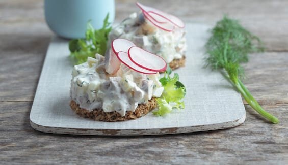 Matjestartar med äpple