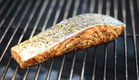 Grillad lax med jamaican jerk