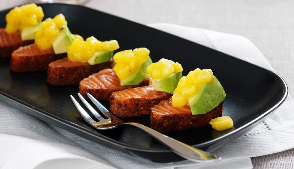 Pastrami på norsk lax