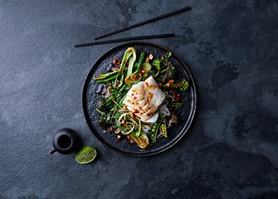 Norsk torsk på thailändskt vis