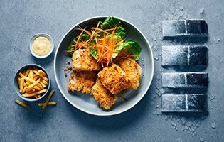 Nuggets med norsk sej