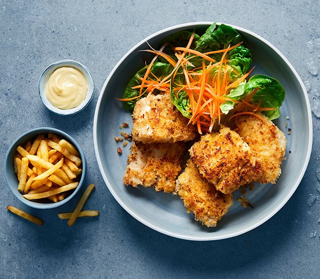 Nuggets med norsk sej