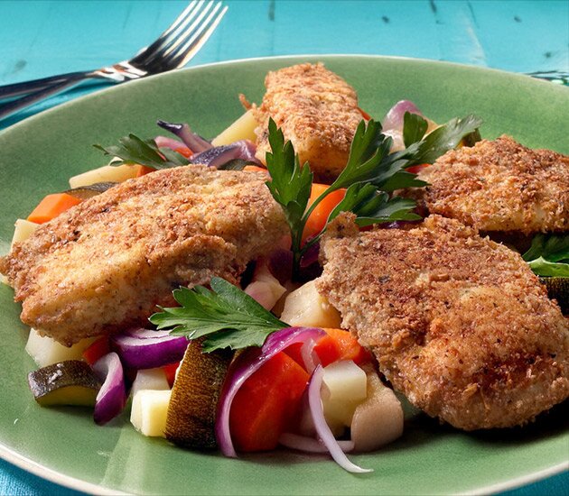 Sej på grönsaksbädd