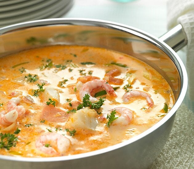 Fisksoppa till många